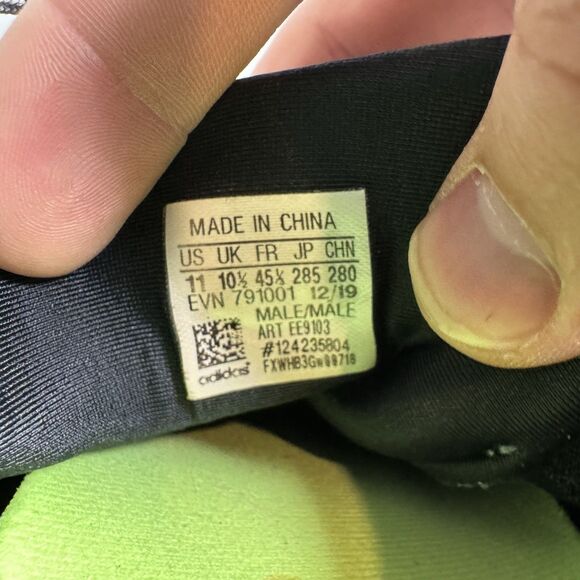 Adidas Boost CodeChaos Spikeless Golf Shoes Mens Size 11 Grey (EE9103) - Picture 9 of 9